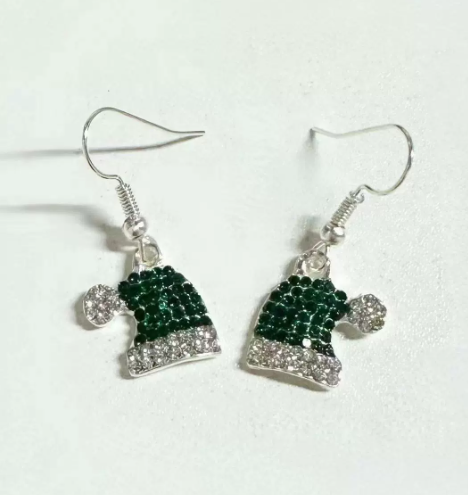 Boucles d'oreilles de Noël pour femmes