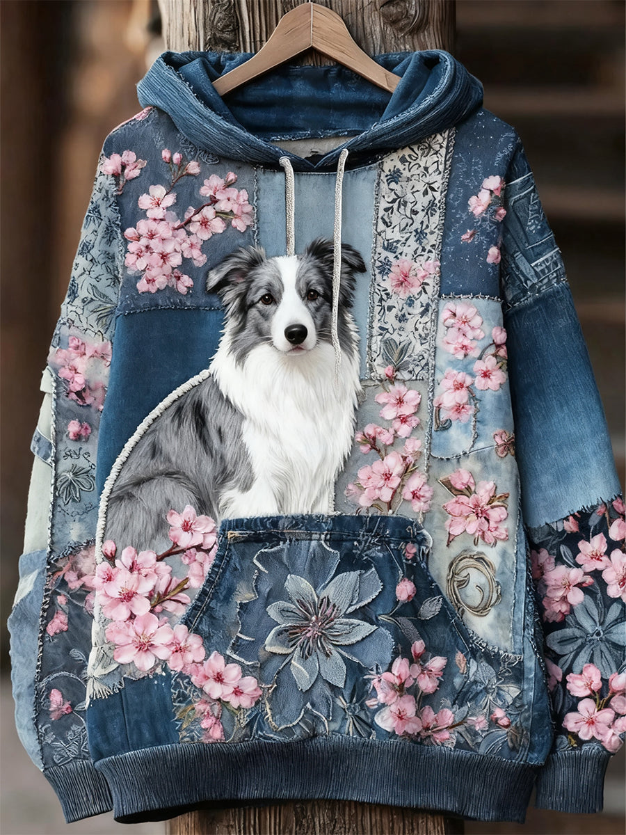 Unisexe Animal Art Print Casual Vintage Hoodie