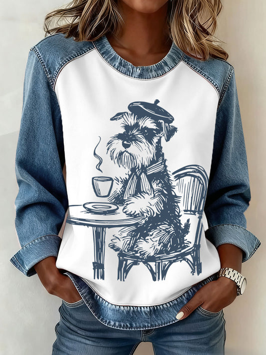 Sweatshirts Schnauzer pour femmes