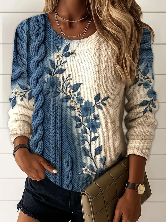 Vintage Animal Art Print à capuche rétro décontracté pour femmes