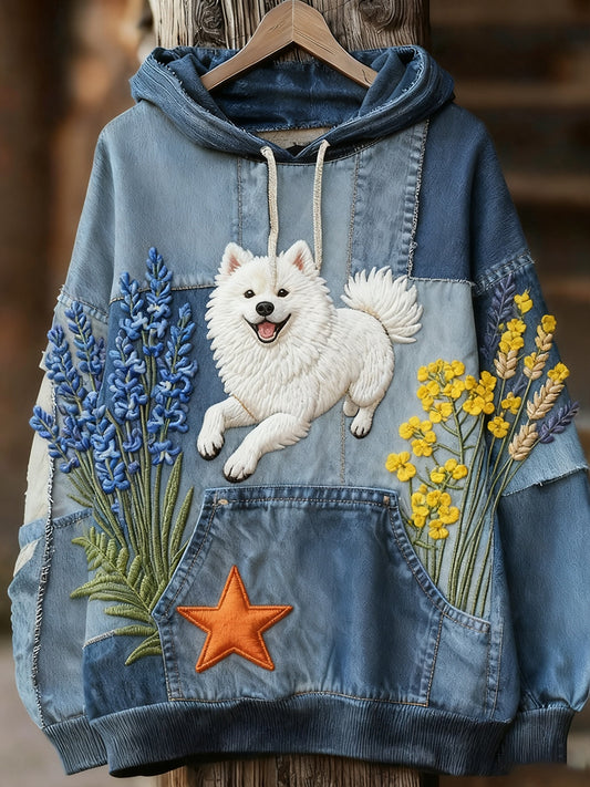 Unisexe Animal Art Print Casual Vintage Hoodie