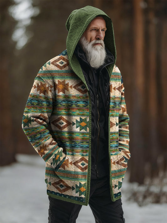 Cardigan ethnique pour homme