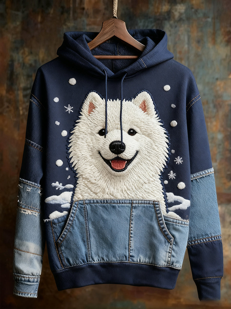 Unisexe Animal Art Print Casual Vintage Hoodie