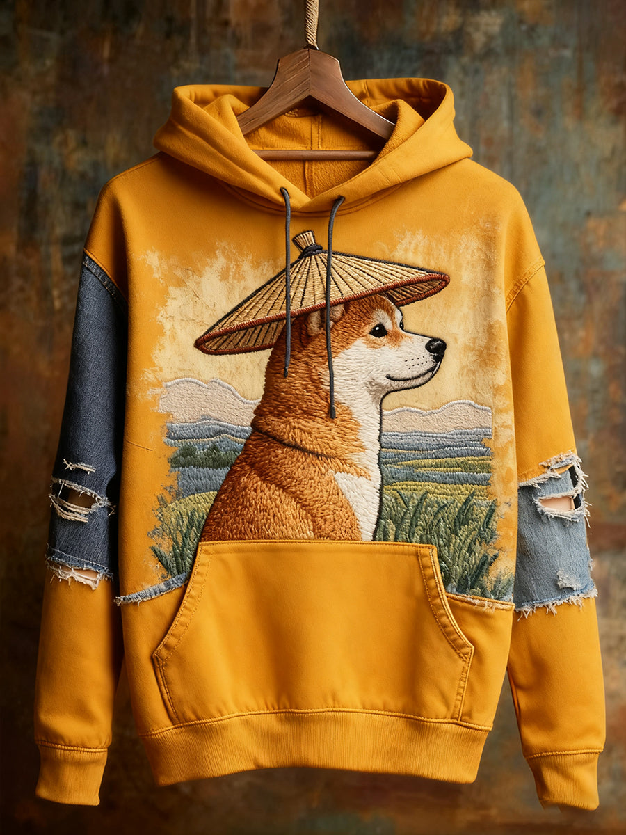 Unisexe Animal Art Print Casual Vintage Hoodie