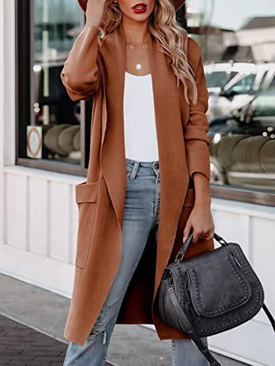 Manteau en laine à la mode pour femmes