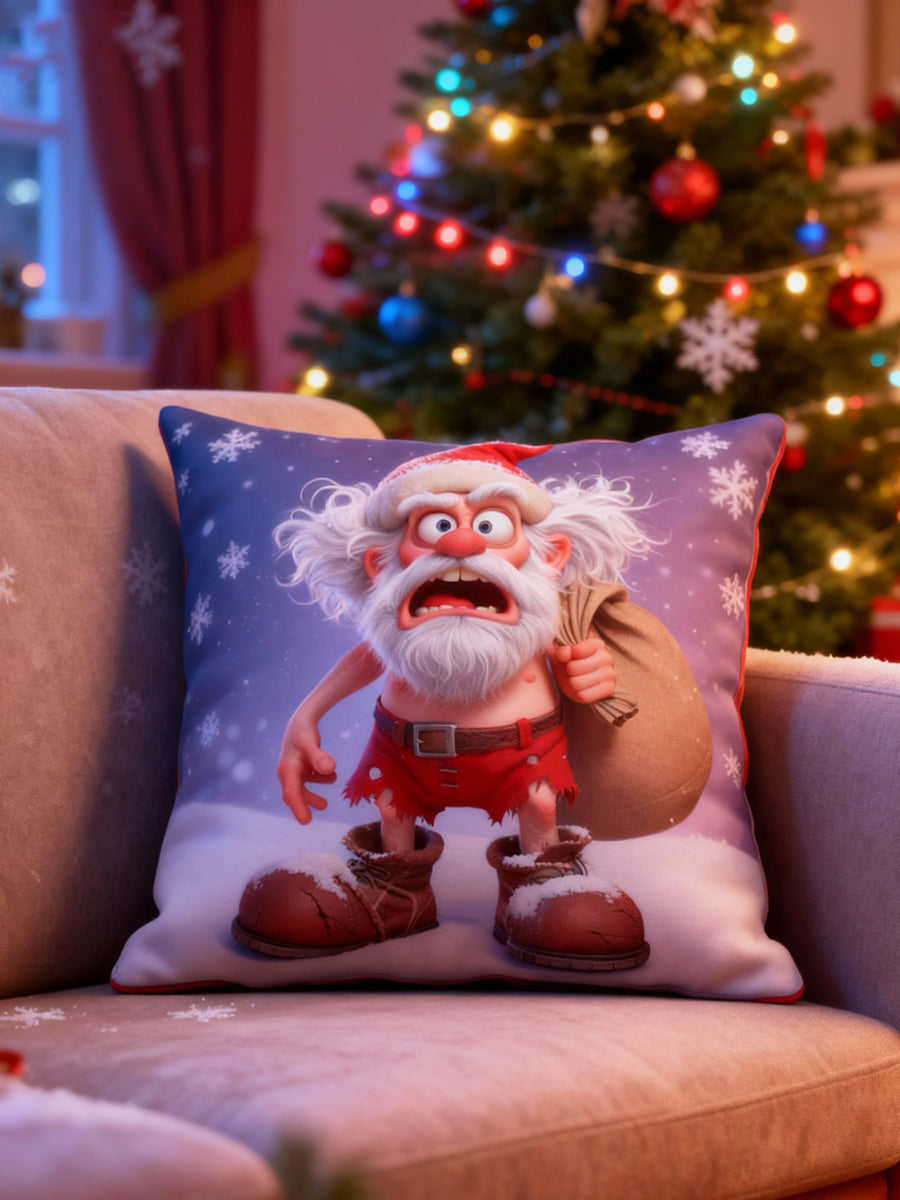 Coussin de Père Noël Fun