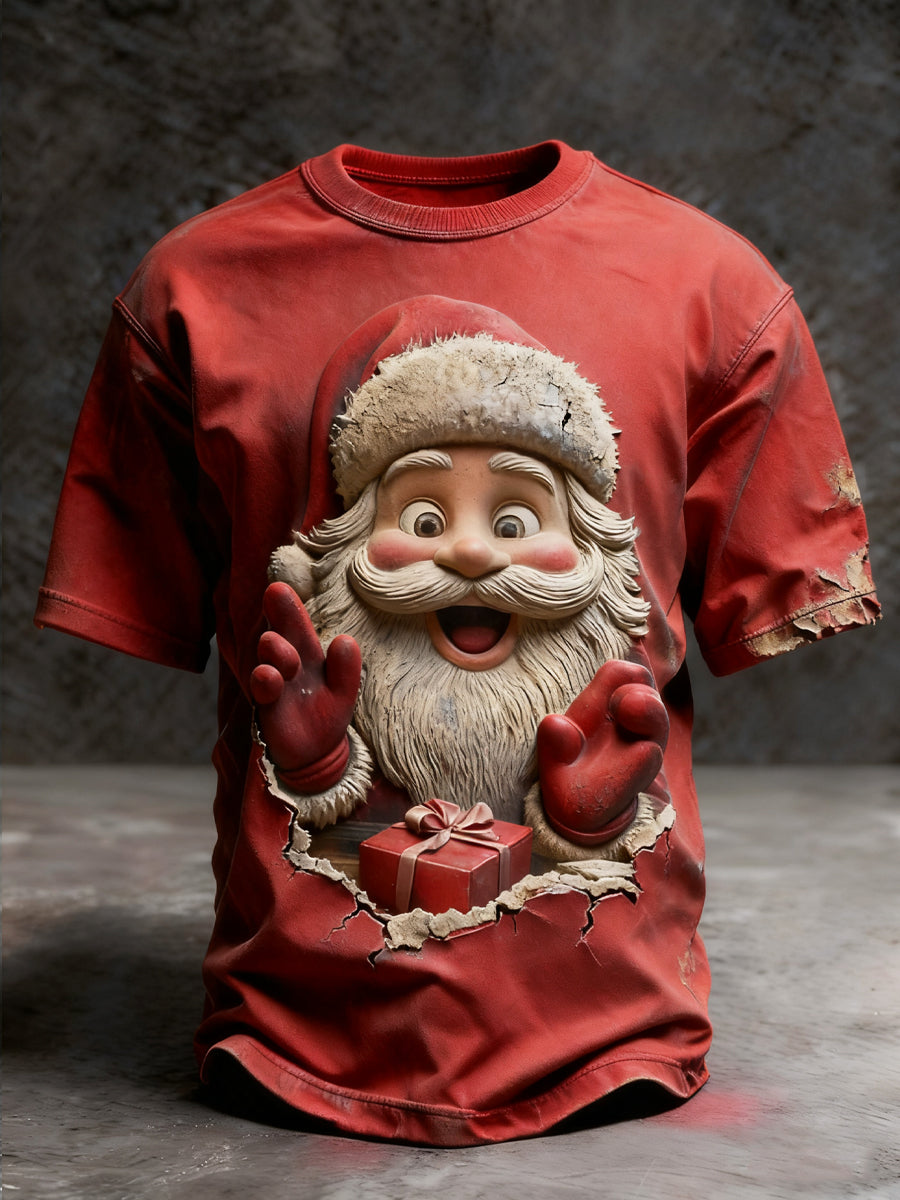 Fun Christmas Santa Gift Delivery T-shirt décontracté