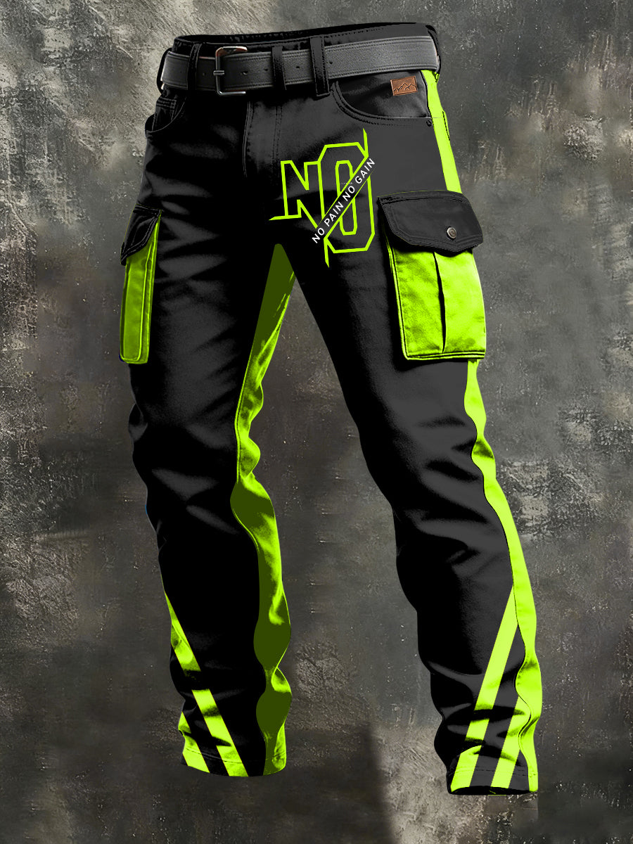 Pantalon de travail décontracté pour hommes rétro vacances Business Art Print