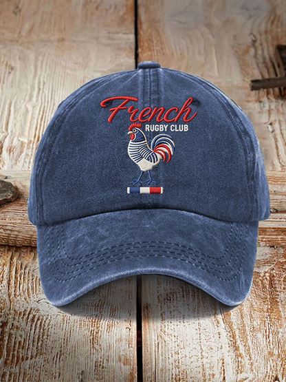 Chapeau imprimé Le French Rugby Club unisexe