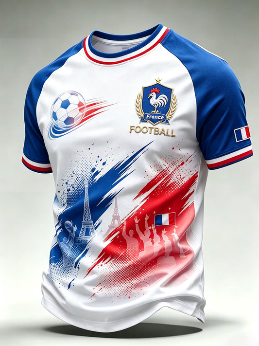 T-shirt à manches courtes France Football Homme