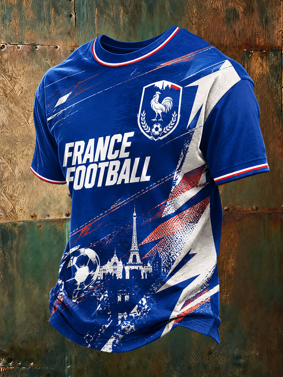 T-shirt manches courtes France Football pour homme
