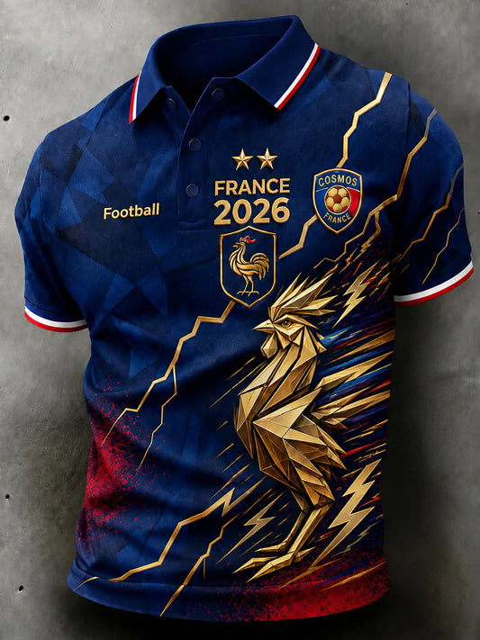 T-shirt manches courtes France Football pour homme