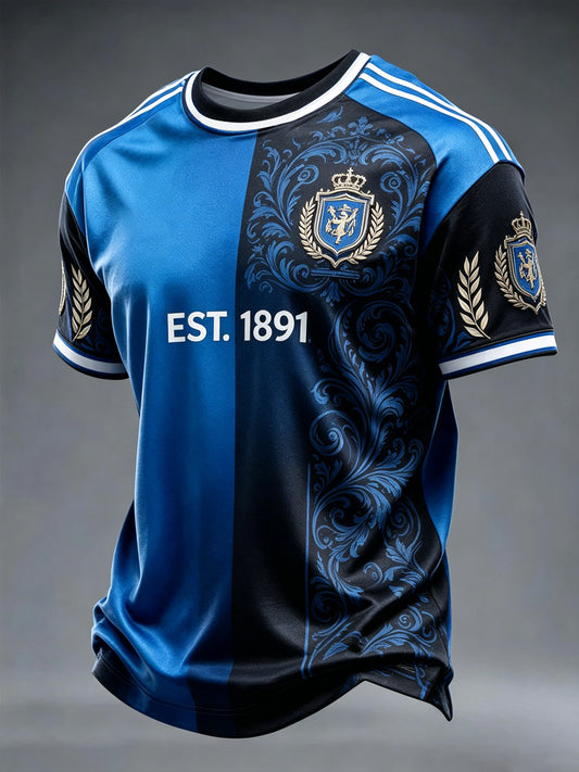 T-shirt imprimé Club Brugge KV Football Lover pour homme