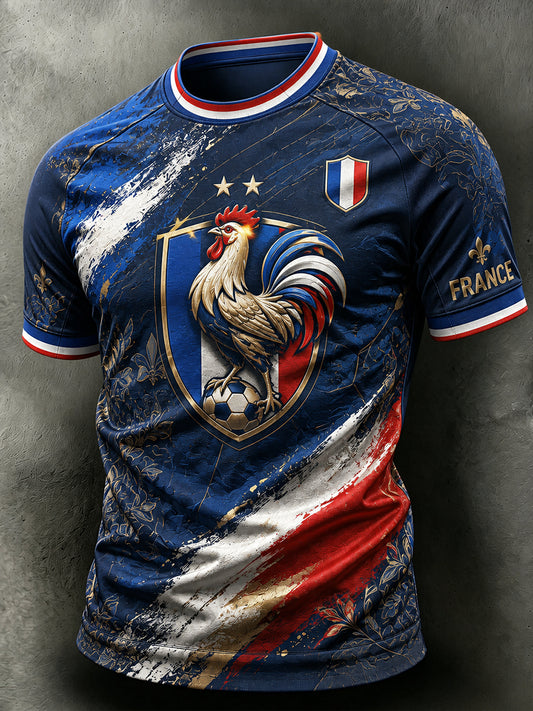 T-shirt manches courtes France Football pour homme