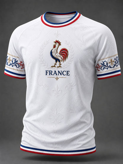 T-shirt manches courtes France Football pour homme