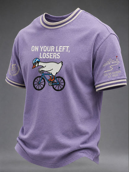 T-shirt manches courtes pour homme «No Your Left Losers»