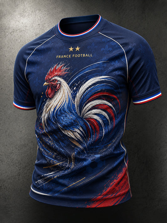 T-shirt manches courtes France Football pour homme