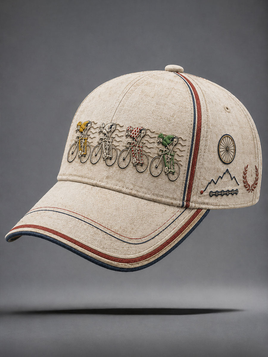 Casquette vélo squelette unisexe