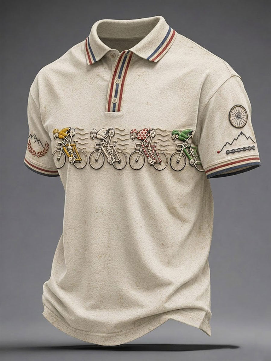 Maillot de cyclisme pour homme, modèle skeleton