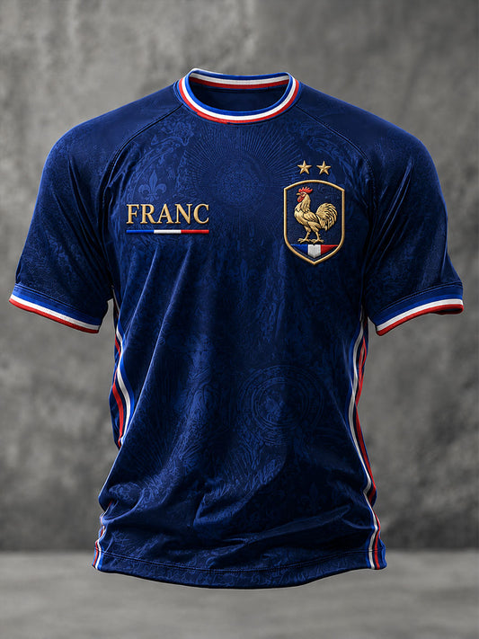 T-shirt manches courtes France Football pour homme
