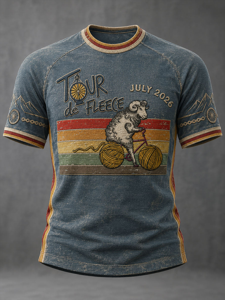 T-shirt à manches courtes Tour De Fleece Homme