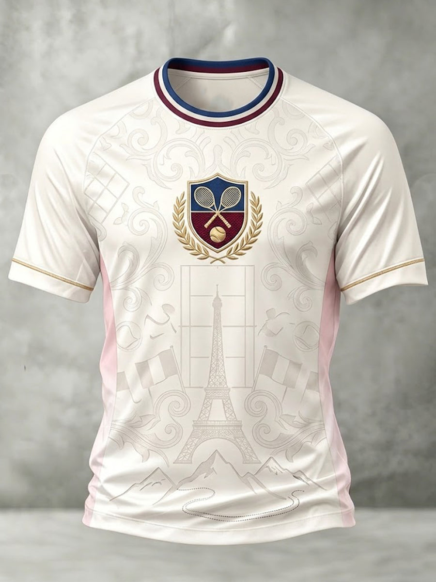 Chemise à manches courtes de l’Open de France pour homme