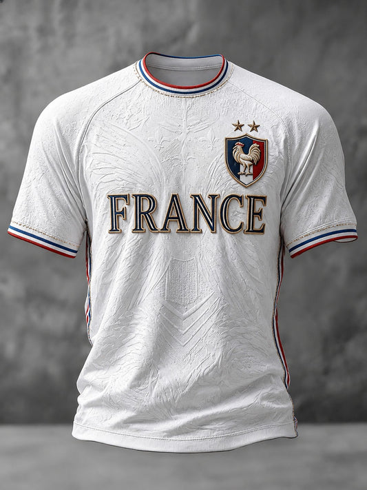 T-shirt imprimé France Football Homme
