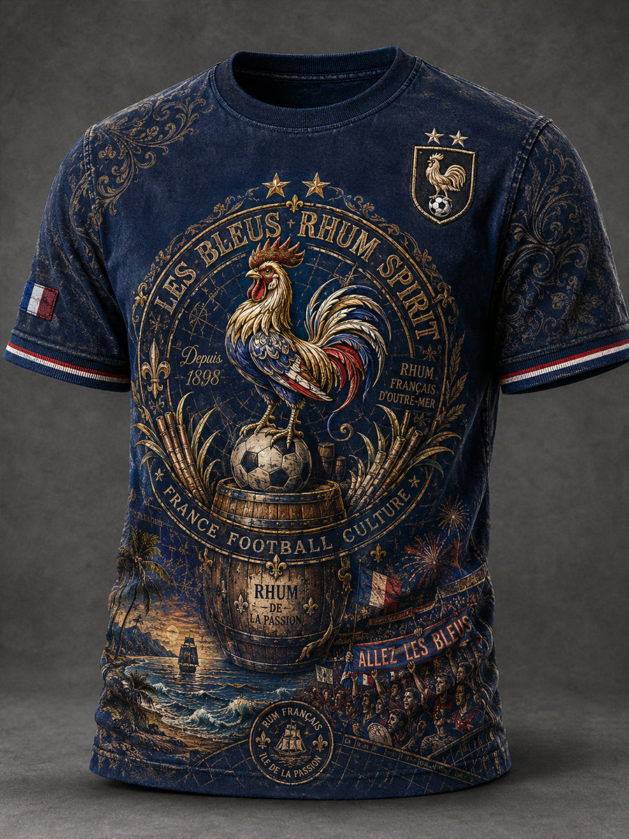 T-shirt à manches courtes France Football Homme