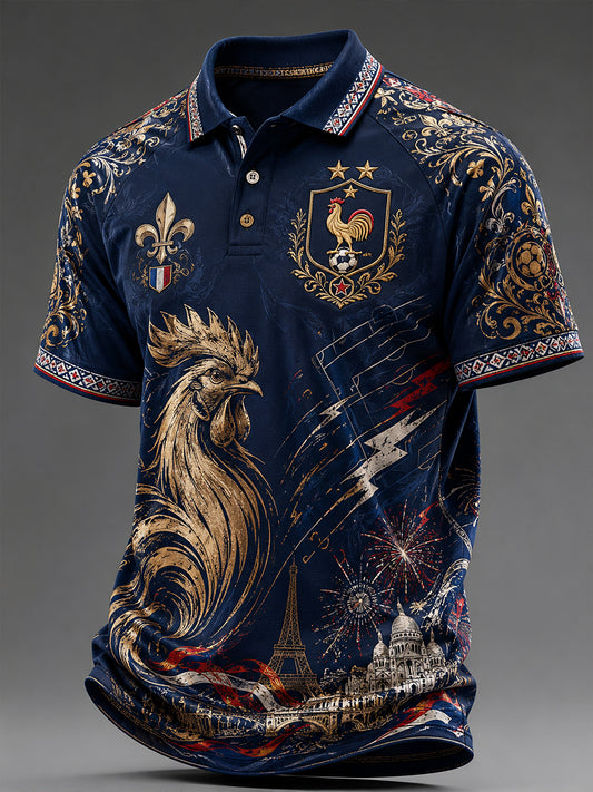 Polo France Football Art Print pour homme