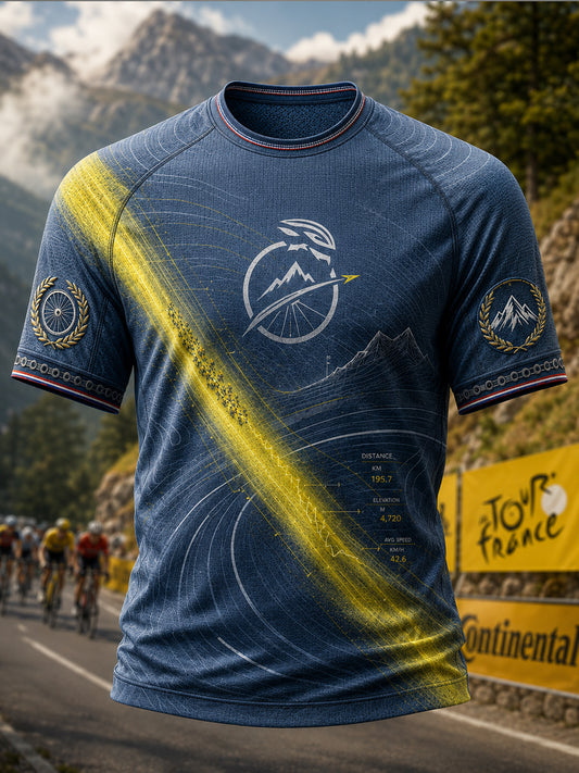 T-shirt à manches courtes Tour De France Homme