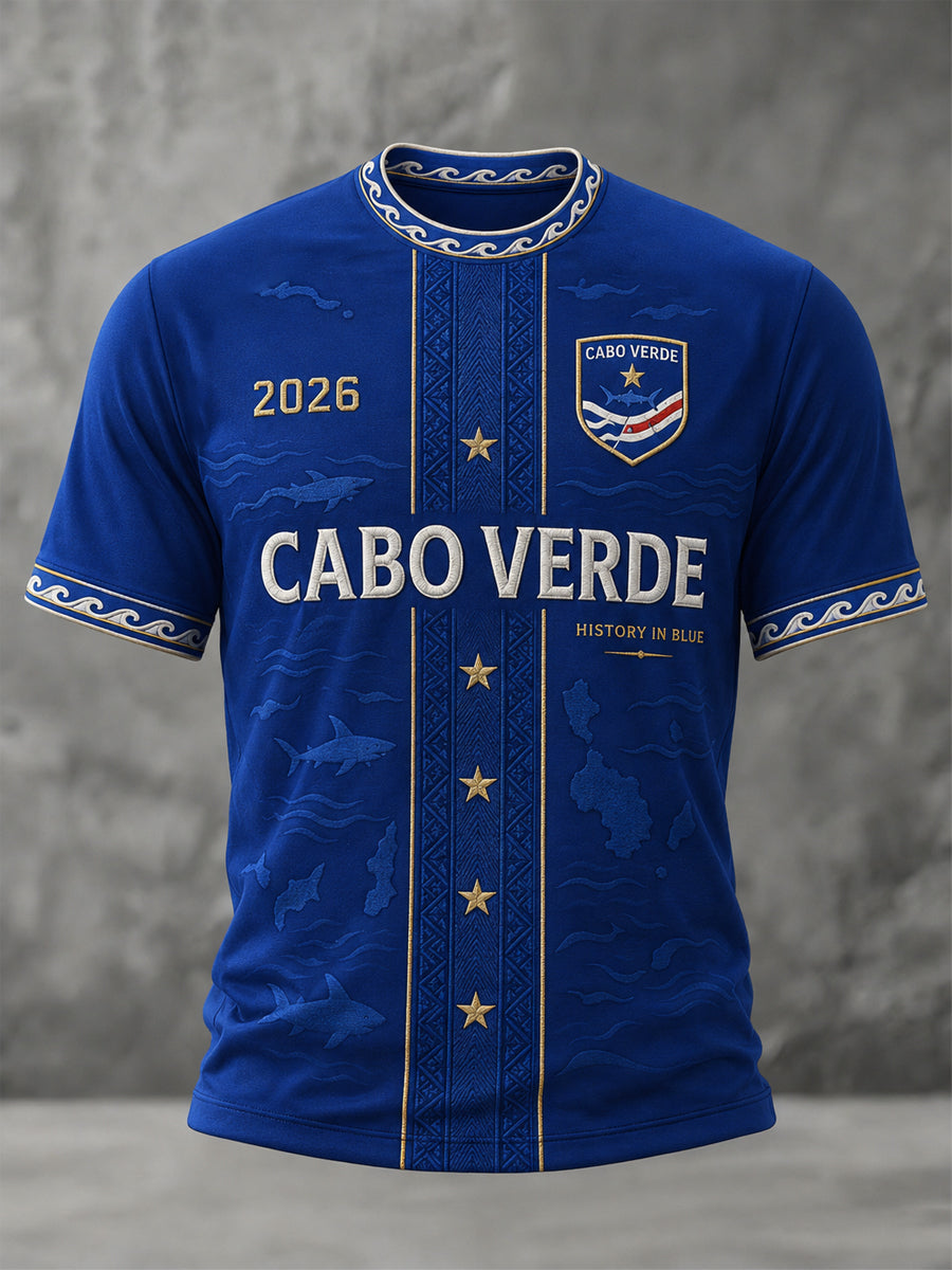 T-shirt décontracté imprimé pour hommes, cadeau idéal pour les fans de football