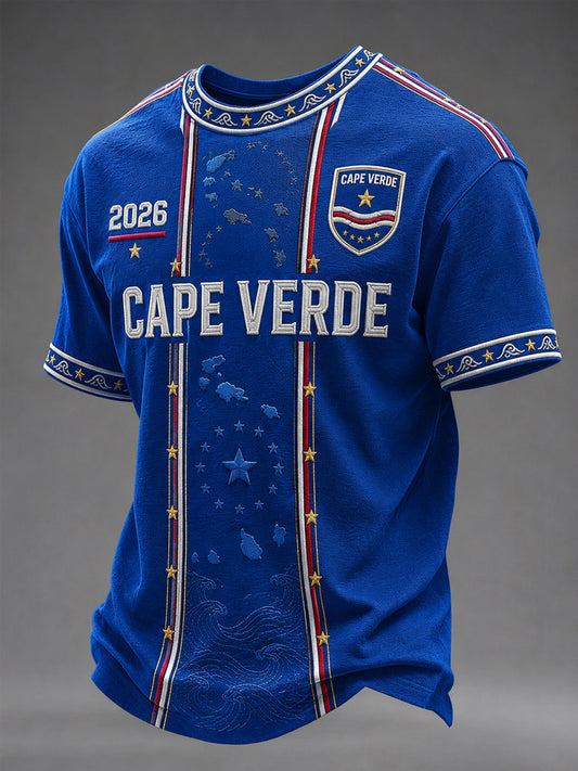 T-shirt décontracté imprimé pour hommes, cadeau idéal pour les fans de football