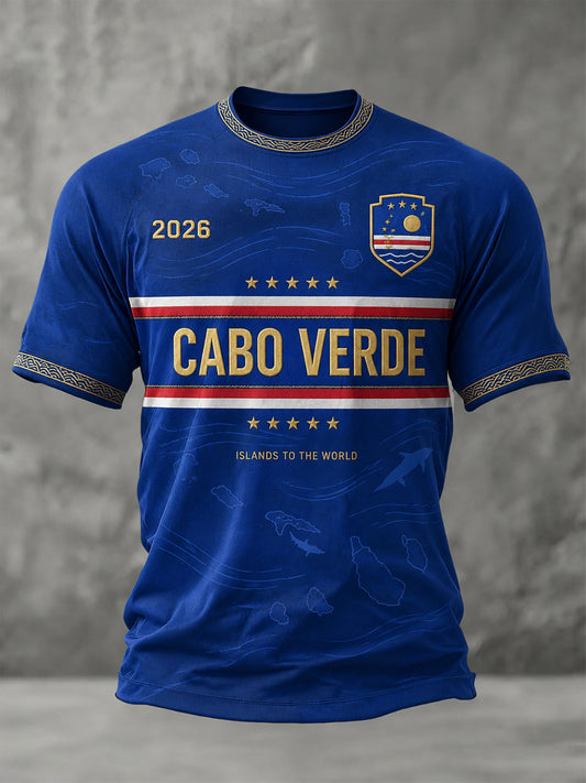 T-shirt décontracté imprimé pour hommes, cadeau idéal pour les fans de football
