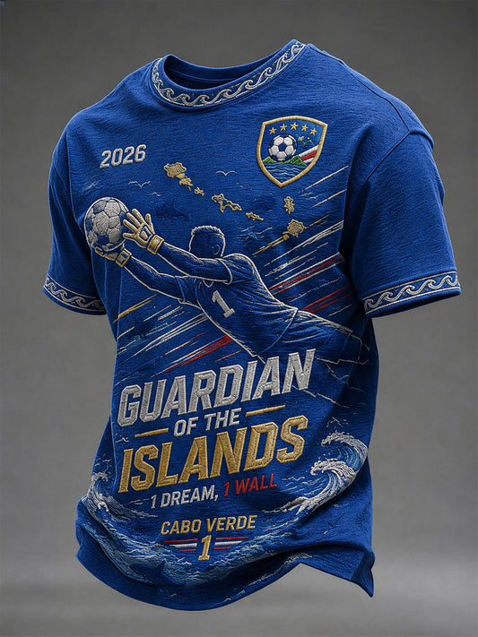 T-shirt décontracté imprimé pour hommes, cadeau idéal pour les fans de football