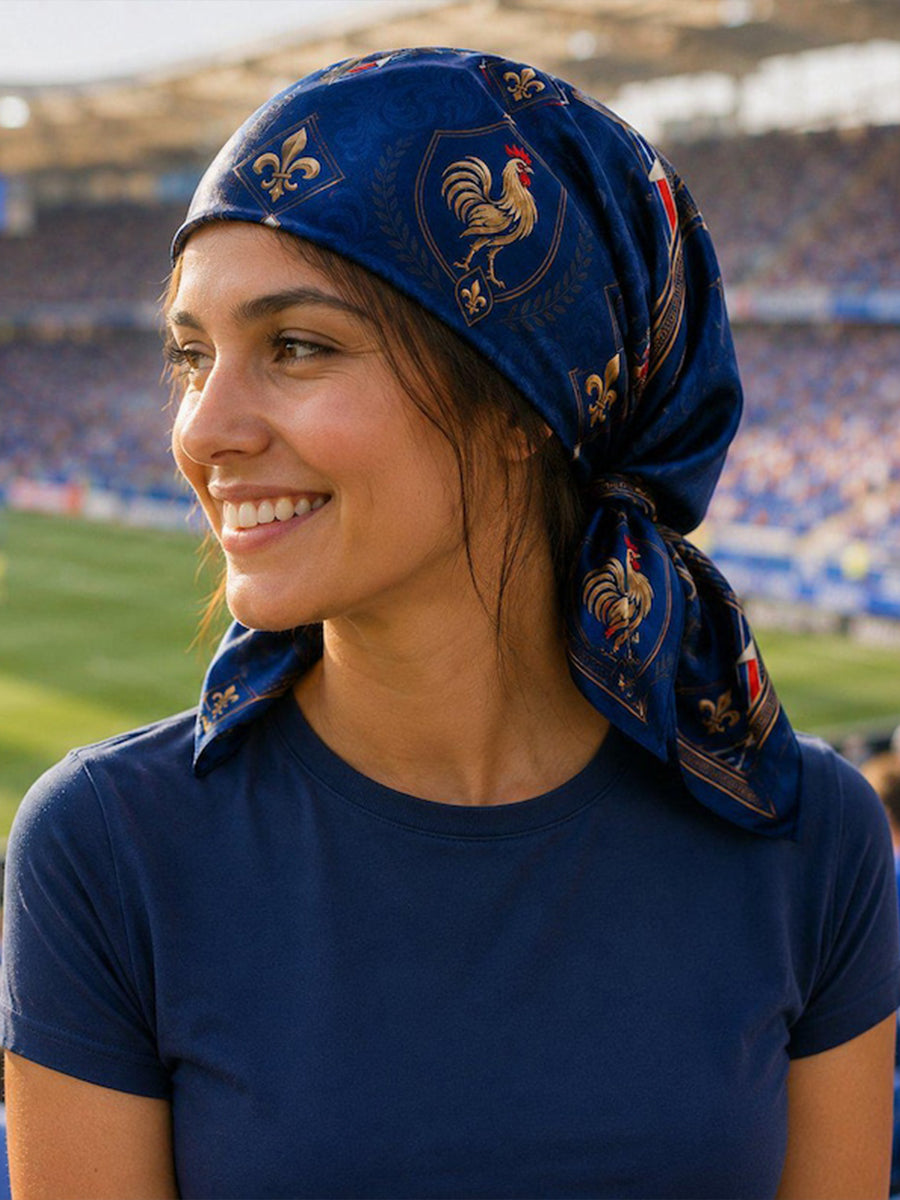 Unisexe France Football Lover Art Imprimé Bandana