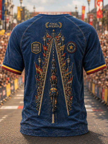T-shirt manches courtes Tour de France pour homme