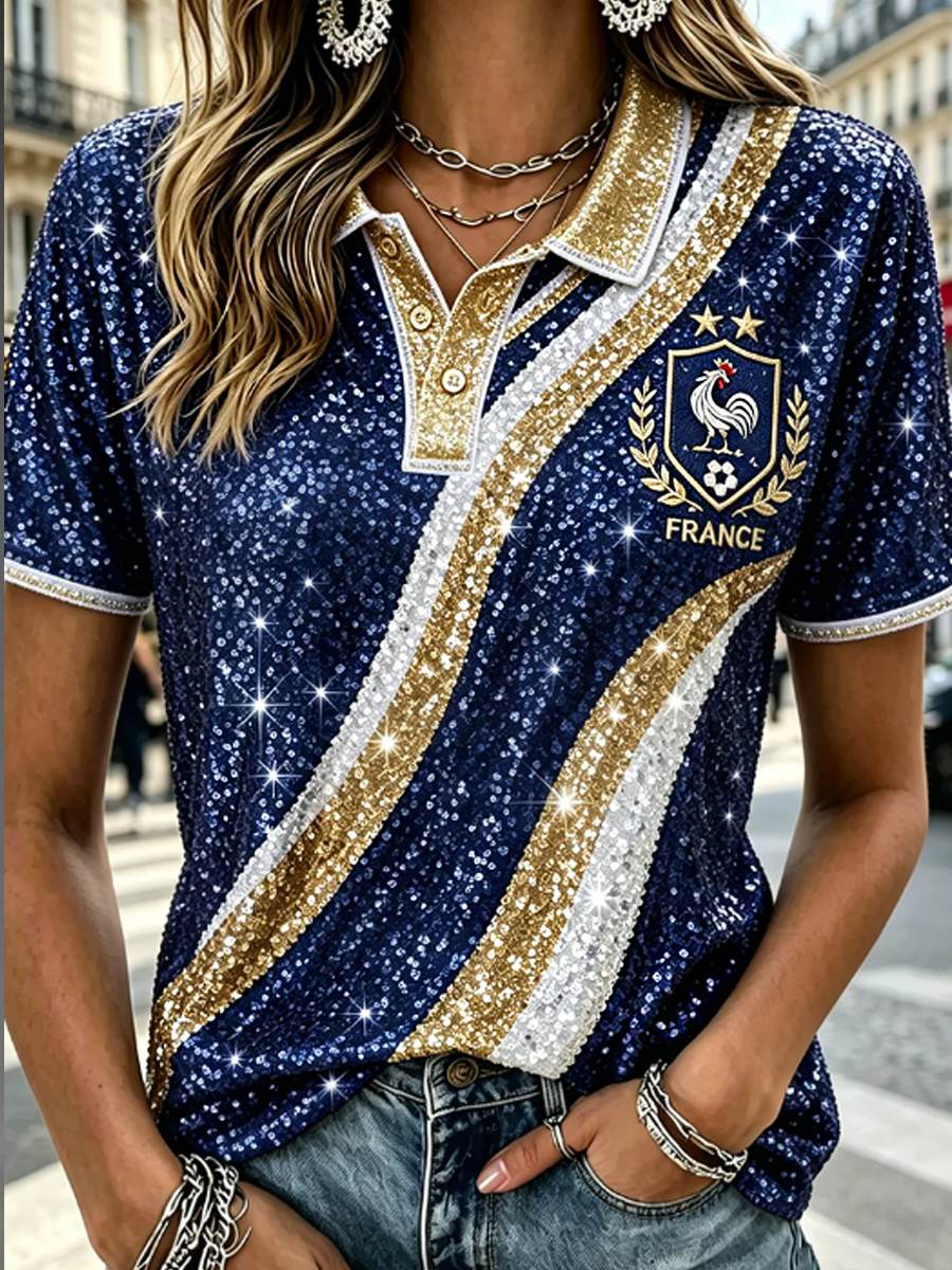 T-shirt de polo pour femmes