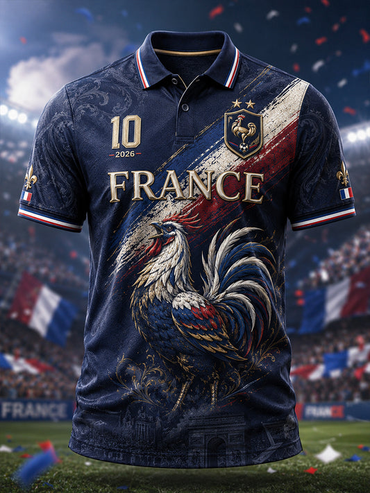 T-shirt à manches courtes France Football Homme