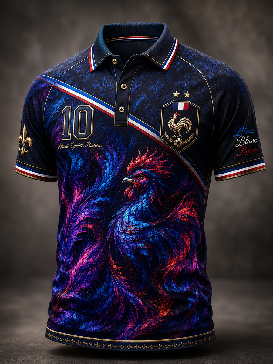 Polo France Football Art Print pour homme