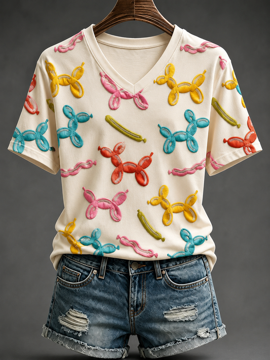T-shirt à manches courtes pour femmes
