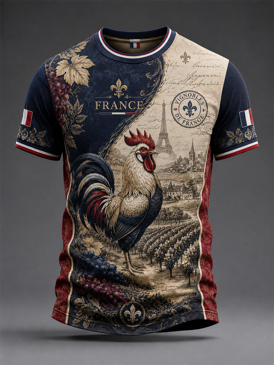 Tee-shirt France Print Homme