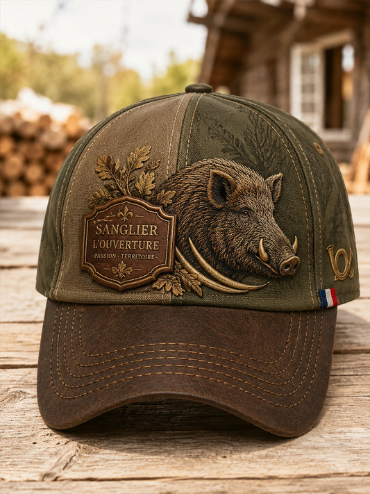 Chapeau d’art unisexe pour la saison de chasse en France