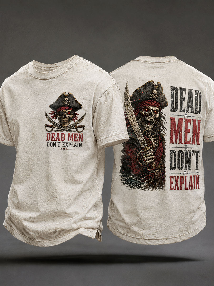 T-shirts Homme 'Dead Men Don't Explain'