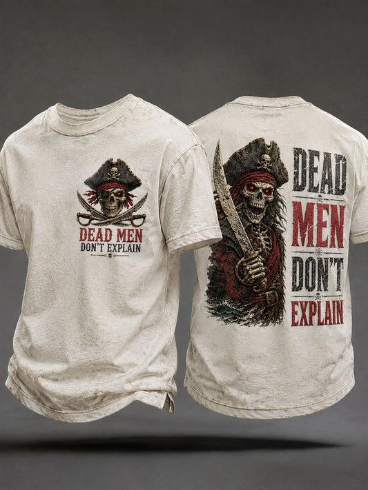 T-shirts Homme 'Dead Men Don't Explain'