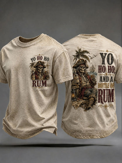 T-Shirts Homme 'Yo Ho Ho And A Bottle Of Rum'