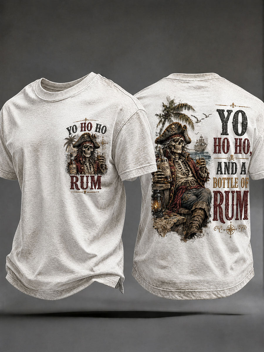 T-Shirts Homme 'Yo Ho Ho And A Bottle Of Rum'