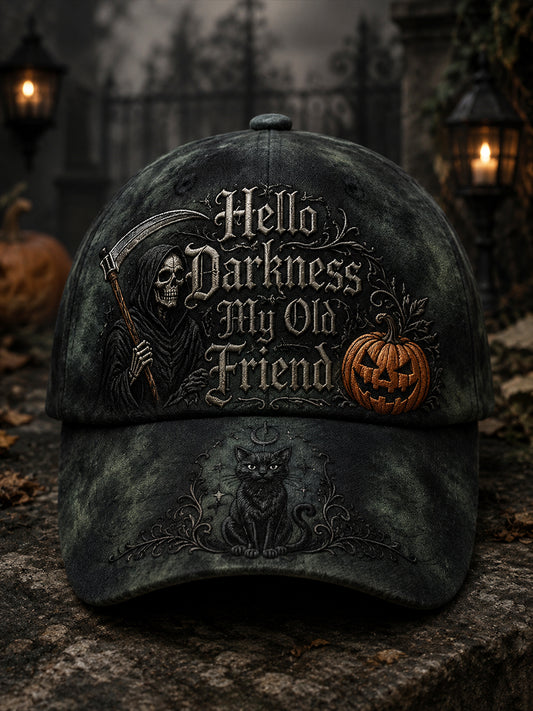 Casquette Hello Darkness My Old Friend Unisexe