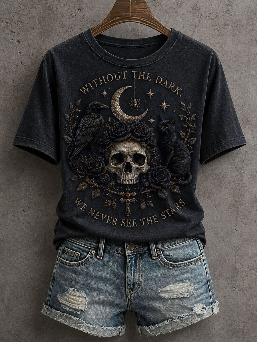 T-shirt Without The Dark, We Never See The Stars Femme