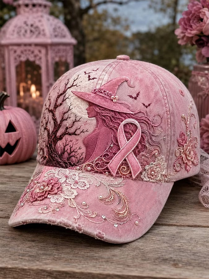 Chapeau de cancer du sein unisexe