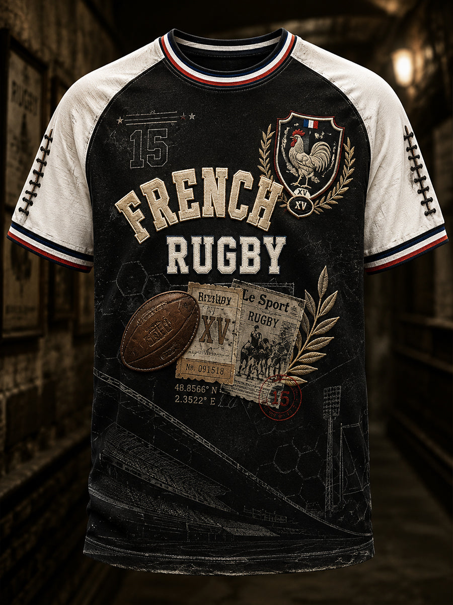 Chemise à manches courtes French Rugby Culture Homme